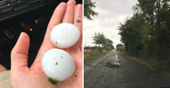 Image d'illustration pour Orages et épisode méditerranéen clôturant la canicule du 7 au 9 août