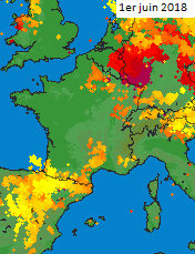 Image d'illustration pour Violents orages et inondations en ce début juin