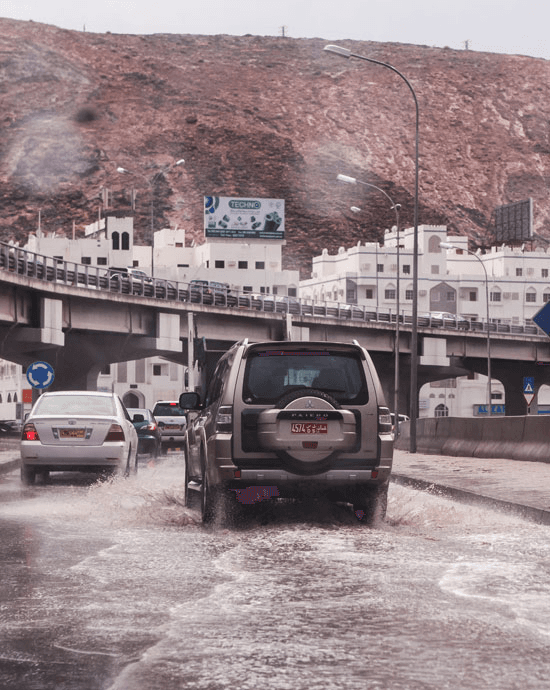 Image d'illustration pour Violents orages de grêle sur le Sultanat d'Oman