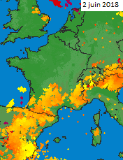 Image d'illustration pour Violents orages et inondations en ce début juin