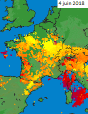 Image d'illustration pour Violents orages et inondations en ce début juin