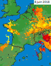 Image d'illustration pour Violents orages et inondations en ce début juin