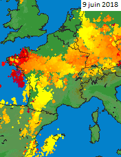 Image d'illustration pour Violents orages et inondations en ce début juin