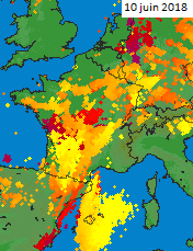 Image d'illustration pour Violents orages et inondations en ce début juin