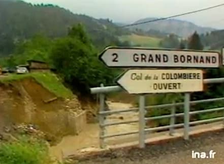 Image d'illustration pour Orage diluvien et crue éclair meurtrière au Grand Bornand le 14 juillet 1987