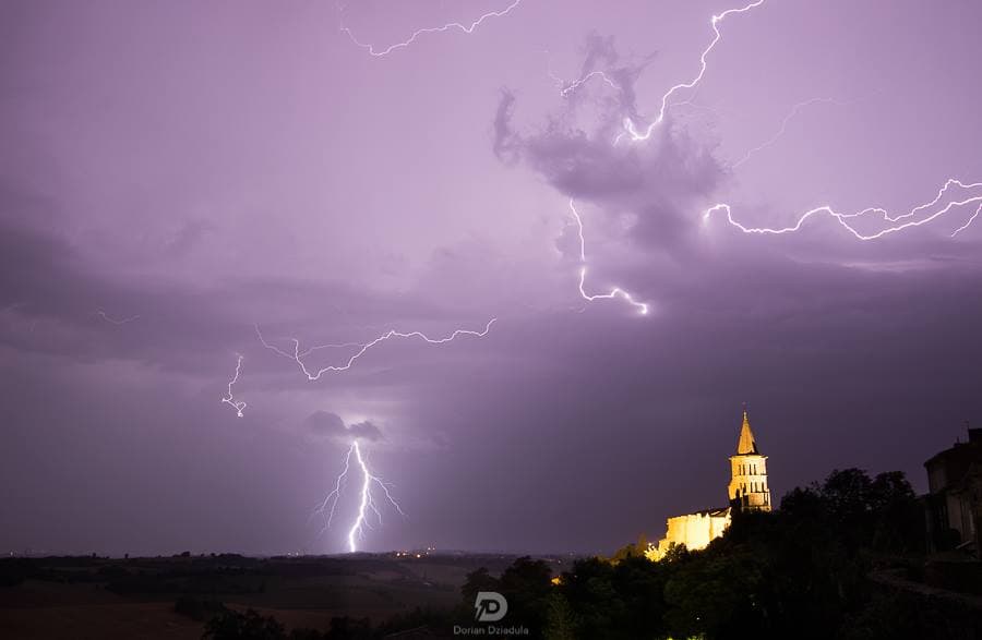 Image d'illustration pour Orages violents mi-juillet au Sud et près de la Méditerranée