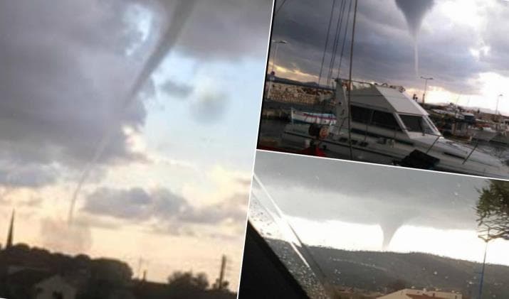 Image d'illustration pour Orage et neige : une période agitée près de la Méditerranée