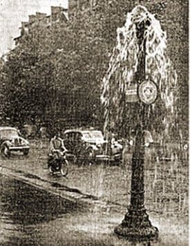 Image d'illustration pour Orage diluvien sur Paris et l'Ile de France les 19 & 20 juillet 1955