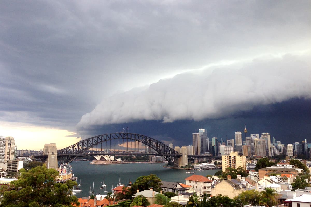 Image d'illustration pour Orage impressionnant à Sydney