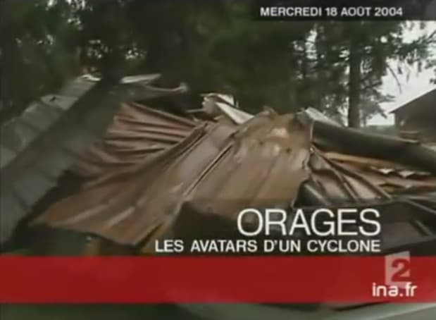 Image d'illustration pour 17 août 2004 : une journée très orageuse !