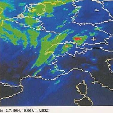 Image d'illustration pour Les terribles orages des 11 & 12 juillet 1984 en France et en Allemagne