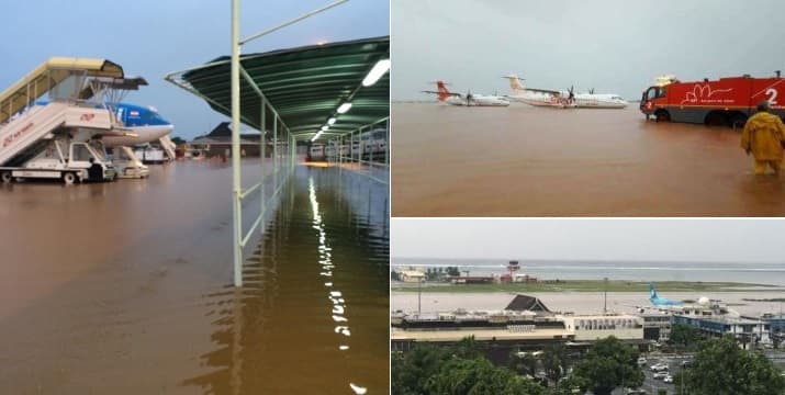 Image d'illustration pour Pluie diluvienne, éboulements et inondations à Tahiti