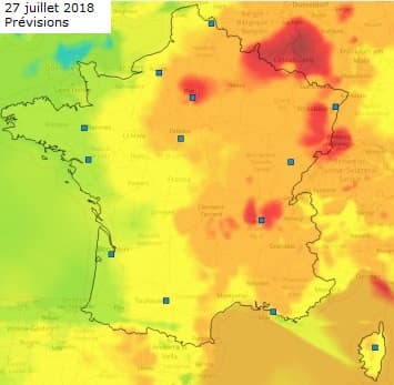 Image d'illustration pour Soleil et chaleur favorisent la pollution à l'ozone