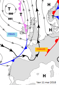 Image d'illustration pour Vers une dégradation météo durant le pont de l'Ascension