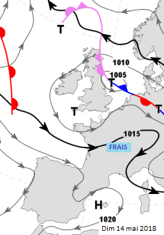 Image d'illustration pour Vers une dégradation météo durant le pont de l'Ascension