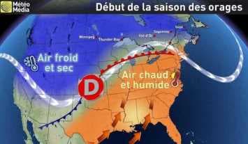 Image d'illustration pour Saison des orages et des tornades aux Etats-Unis