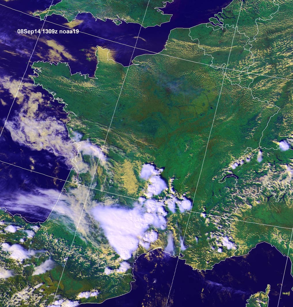 Image d'illustration pour Orage très pluvieux, inondations et possible tornade en Languedoc Roussillon