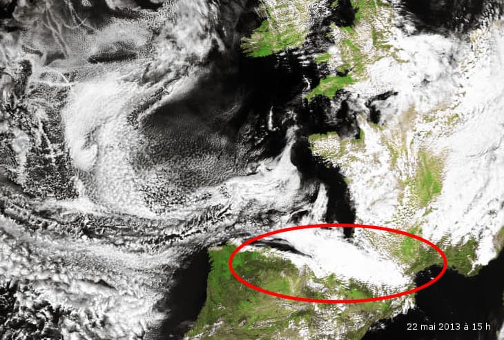 Image d'illustration pour Pluies abondantes près des Pyrénées