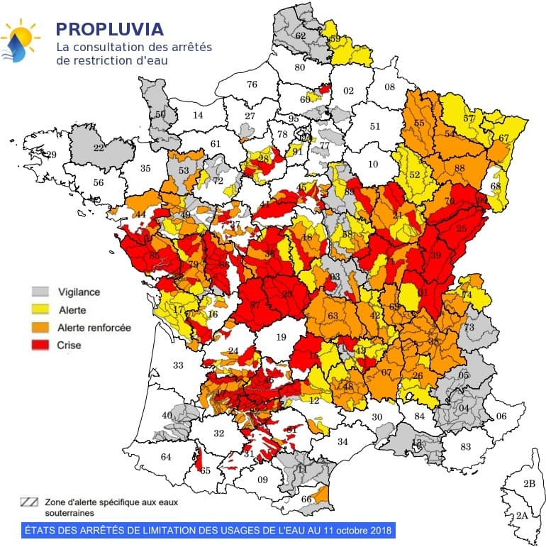 Image d'illustration pour La sécheresse des sols superficiels s'étend