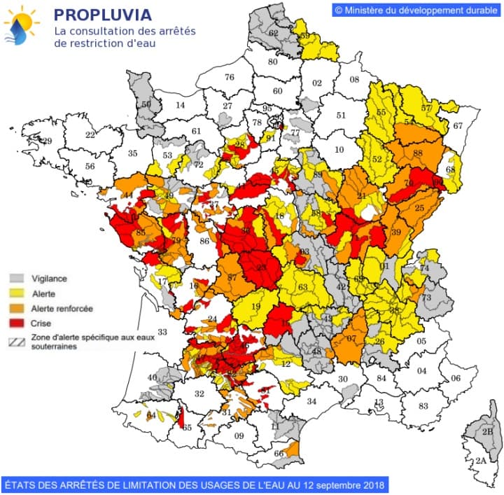 Image d'illustration pour La sécheresse des sols superficiels s'étend