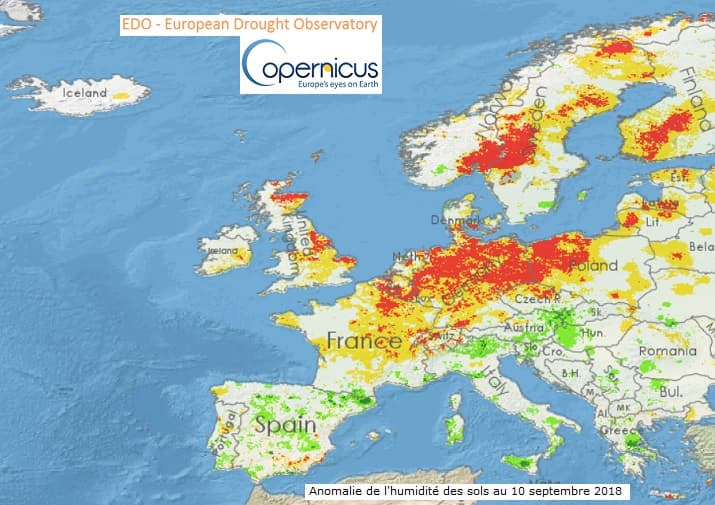 Image d'illustration pour La sécheresse des sols superficiels s'étend