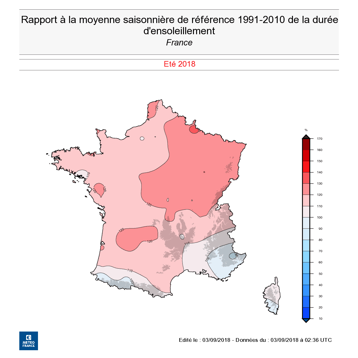 Image d'illustration pour Bilan de l'été 2018 : exceptionnellement chaud et orageux