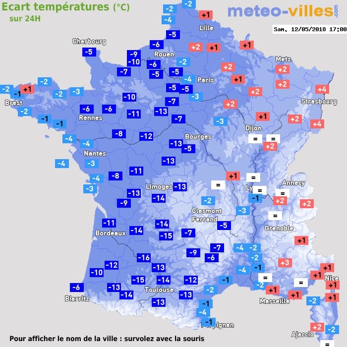 Image d'illustration pour Froid et neige tardive en montagne pour ce pont de l'Ascension