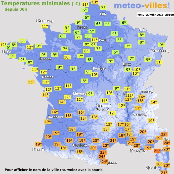 Image d'illustration pour Froides matinées au nord pour débuter l'été