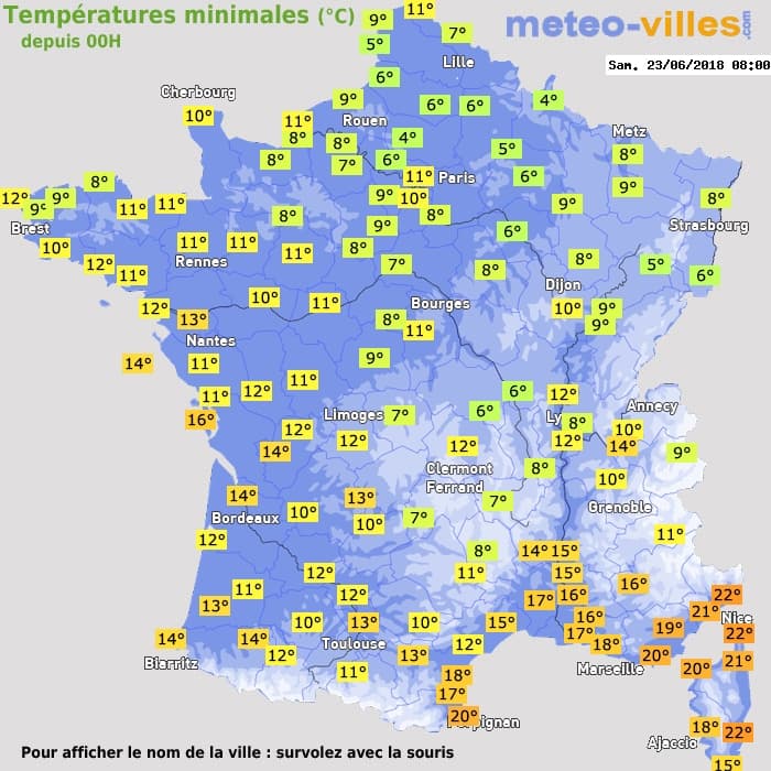 Image d'illustration pour Froides matinées au nord pour débuter l'été