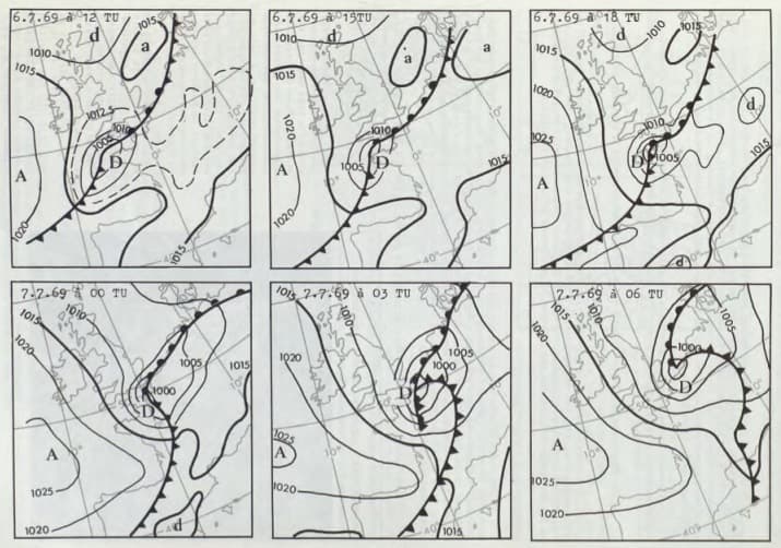 Image d'illustration pour Tempête meurtrière au coeur de l'été le 6 juillet 1969