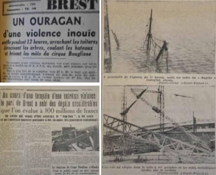 Image d'illustration pour Tempête meurtrière en plein été les 7 / 8 août 1948