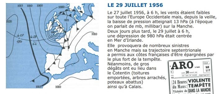 Image d'illustration pour Tempête meurtrière en plein été les 7 / 8 août 1948