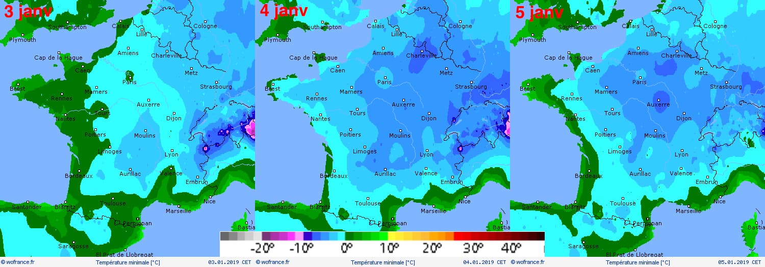 Image d'illustration pour Froidure anticyclonique pour débuter l'année 2019