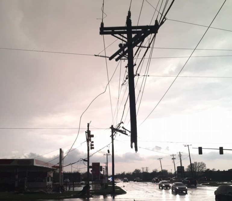 Image d'illustration pour Tornades meurtrières aux Etats-Unis en Arkansas et en Oklahoma 