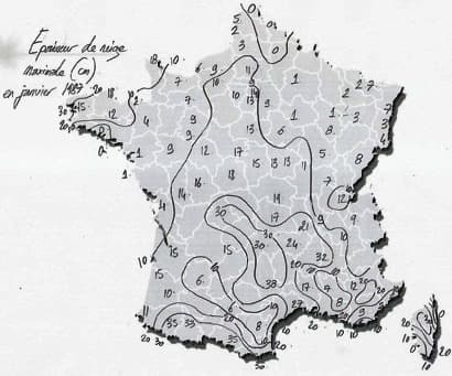 Image d'illustration pour Janvier 2017 le plus froid depuis 1987 sur le Centre-Est