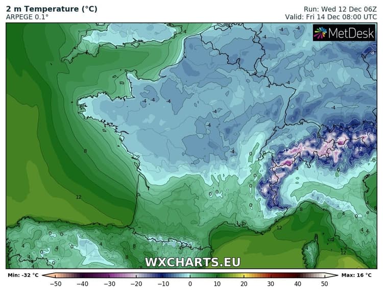 Image d'illustration pour Retour du froid et des gelées pour cette mi-décembre