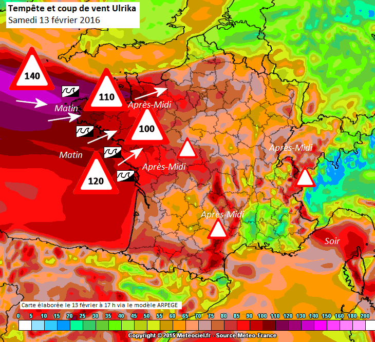 Image d'illustration pour Une fin de semaine très agitée - Coup de vent ou tempête ? 