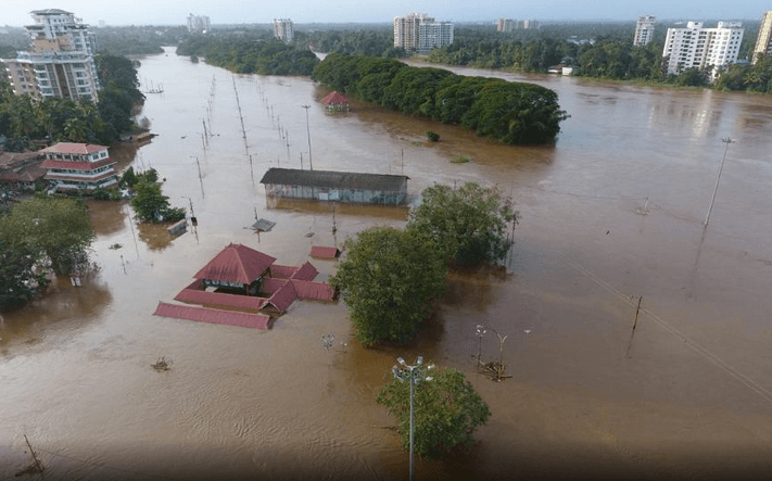 Image d'illustration pour Mousson d'été : inondations catastrophiques dans l'Etat indien du Kerala