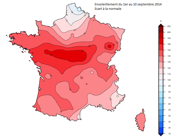Image d'illustration pour Un début septembre très ensoleillé