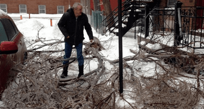 Image d'illustration pour Froid, neige et verglas au Canada et aux Etats-Unis