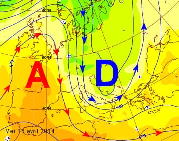 Image d'illustration pour Descente d'air froid en Europe Centrale - Gel sur le Nord-Est