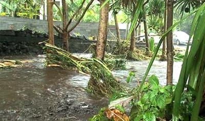 Image d'illustration pour Orages diluviens sur la Réunion et Maurice - Plan ORSEC activé