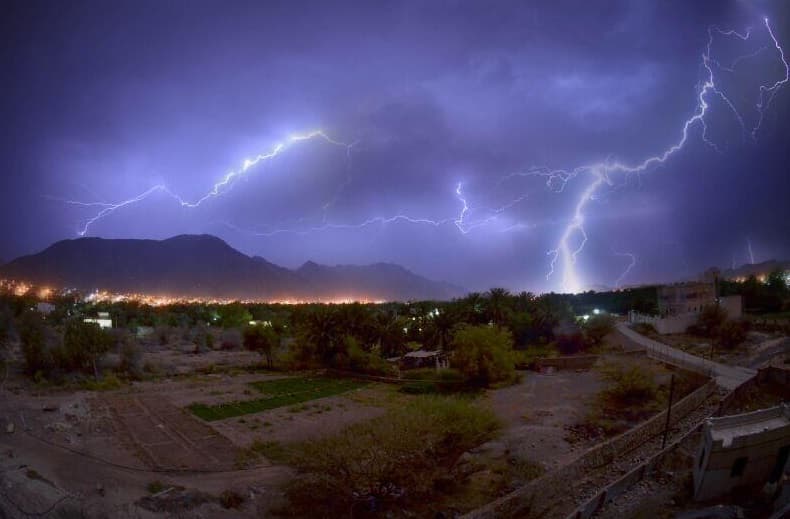 Image d'illustration pour Violents orages de grêle sur le Sultanat d'Oman