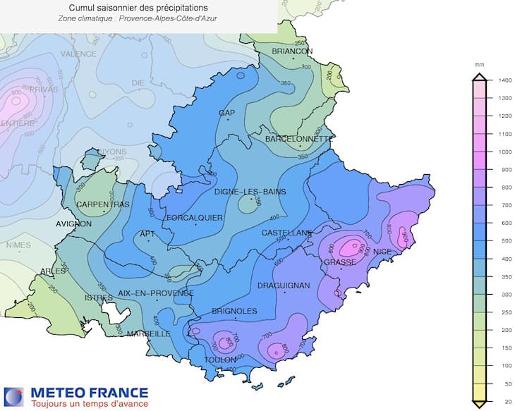 Image d'illustration pour Hiver 2013 / 2014 : pluie record en Provence Alpes Côte d'Azur