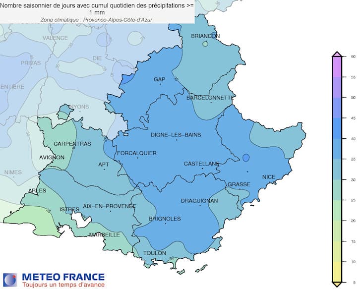 Image d'illustration pour Hiver 2013 / 2014 : pluie record en Provence Alpes Côte d'Azur