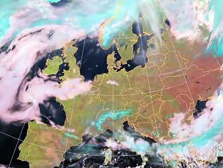 Image d'illustration pour Animation satellite de mars 2014 en France et en Europe